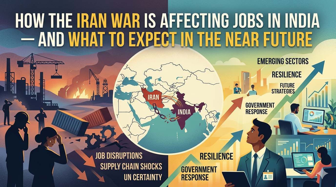 How the Iran War Is Affecting Jobs in India, And What to Expect in the Near Future an article by www.refrr.in